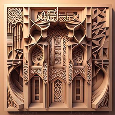 3D model Al Jazirah Al Hamra in the United Arab Emirates (STL)